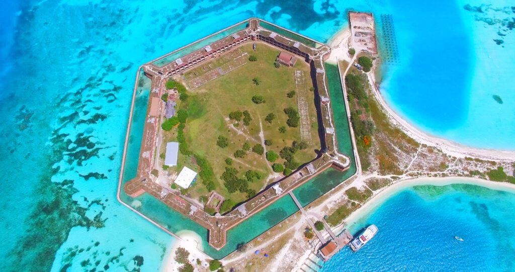 Dry Tortugas National Park, Fort Jefferson snorkeling in Florida Keys