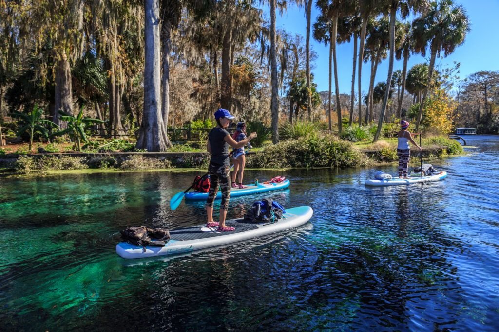 Paddling In The Serene Nova Springs Nova Springs