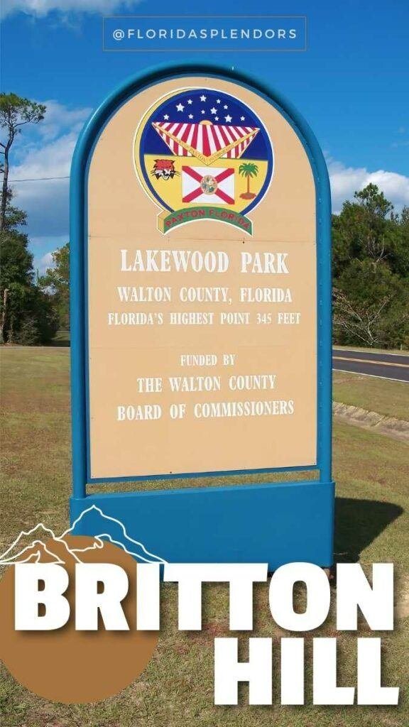 Title-Florida's Highest Elevation Where Is It