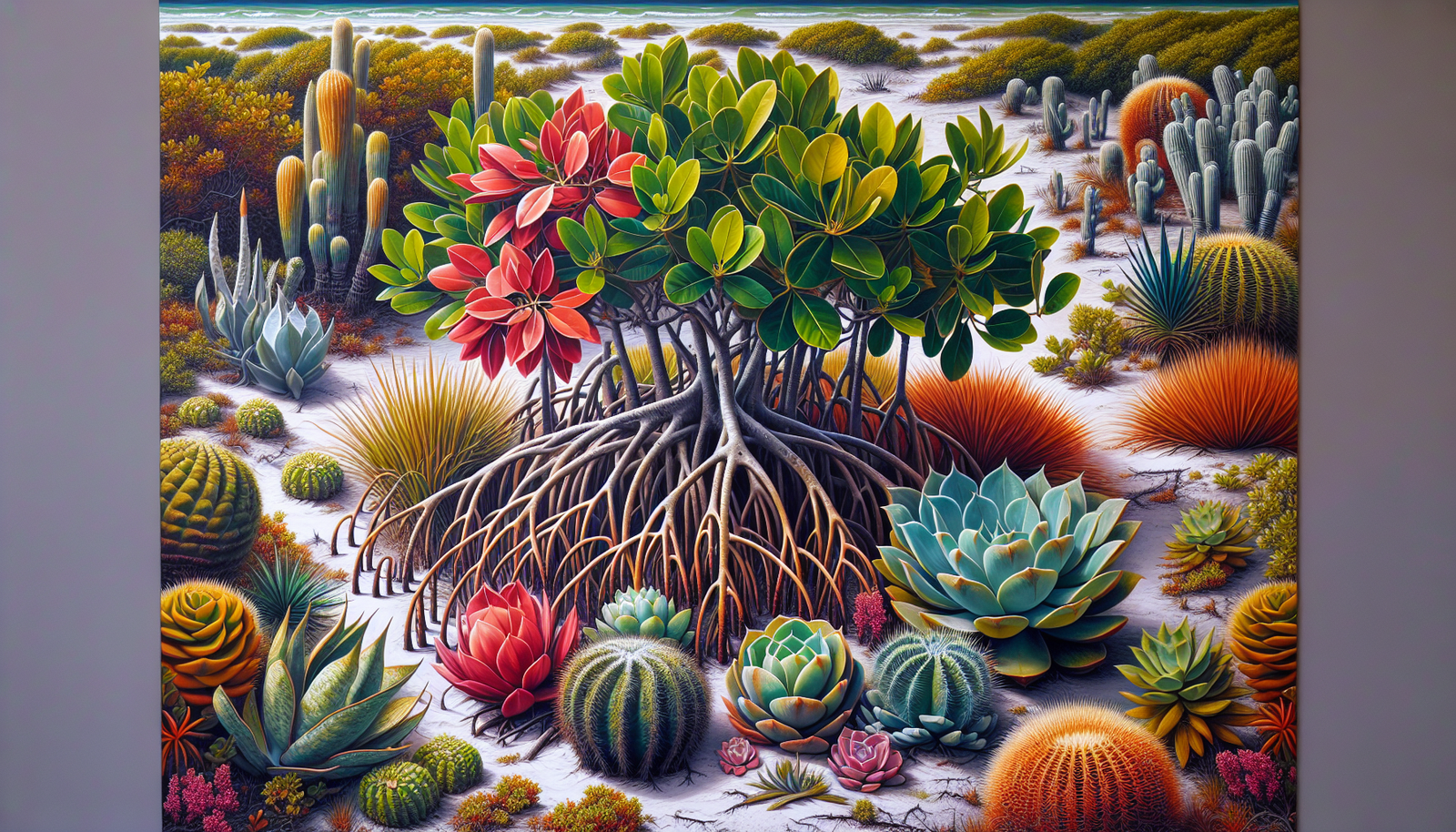 Adaptive flora in extreme conditions