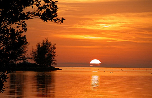 key west, florida, sunset