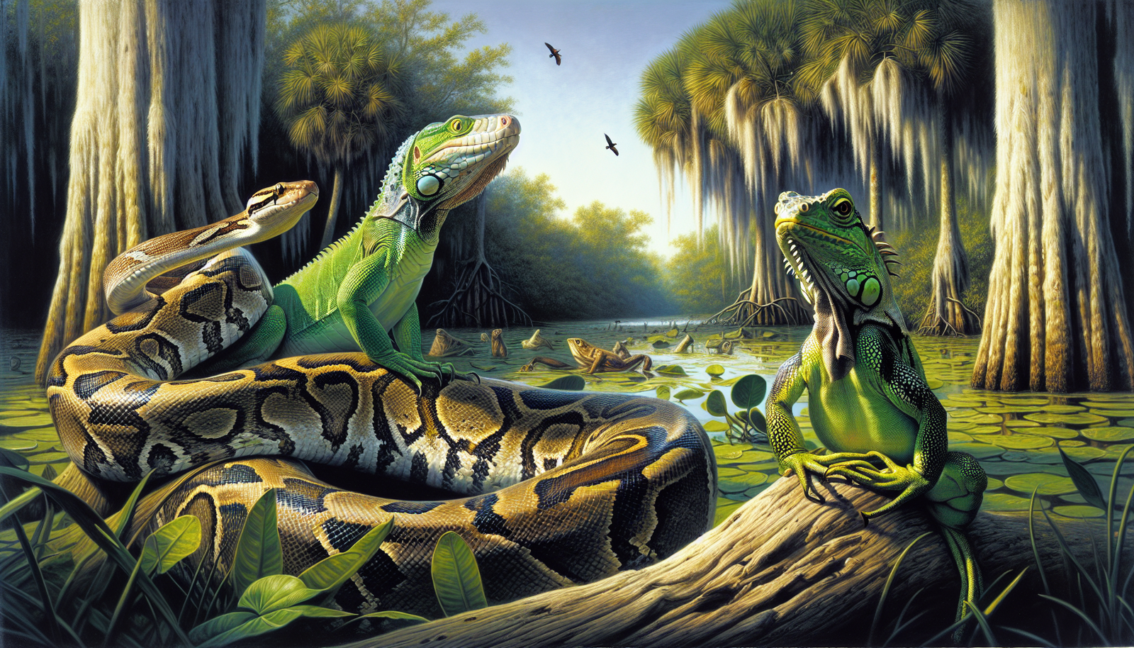Invasive species threatening Florida's ecosystems