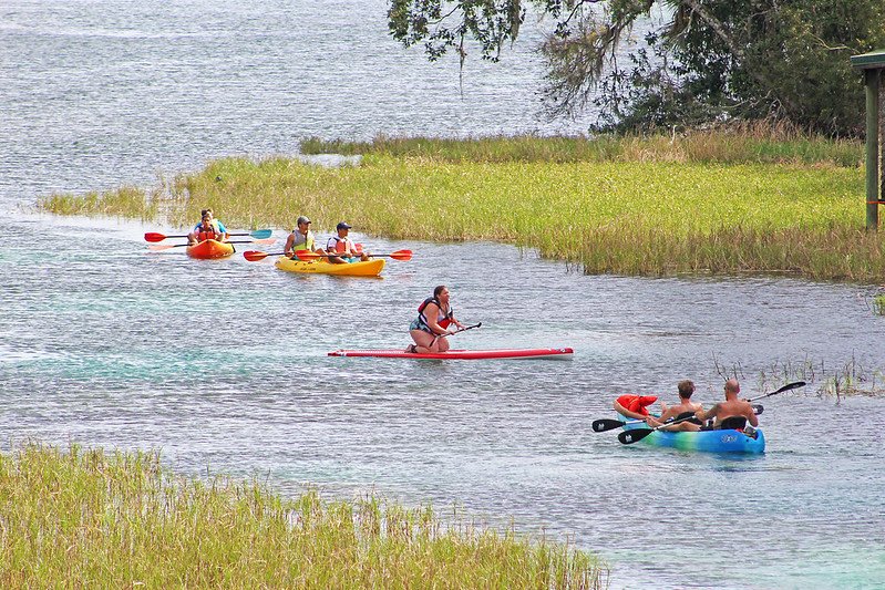 Boaters on Rainbow River / Flickr / Steven Martin