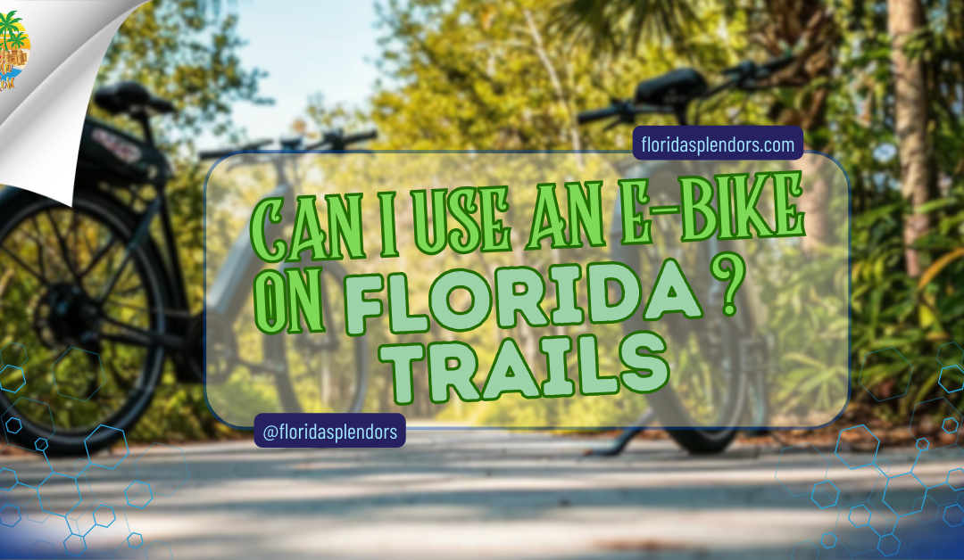 Can I Use An E-bike On Florida Trails?